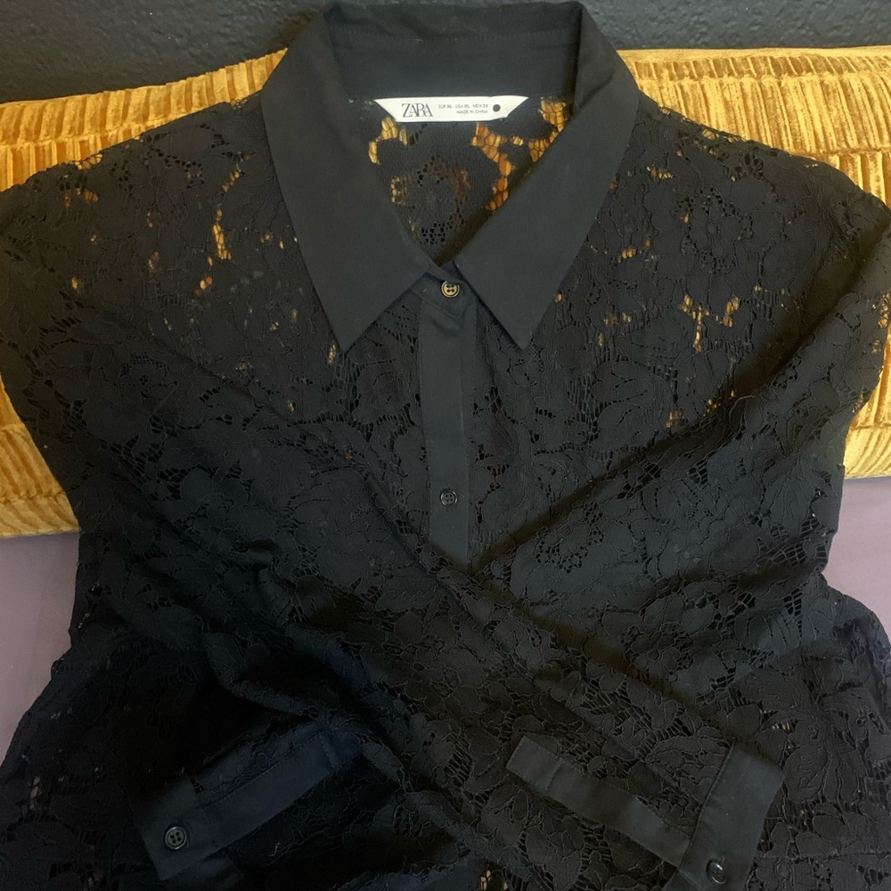 Zara Floral Lace Dress